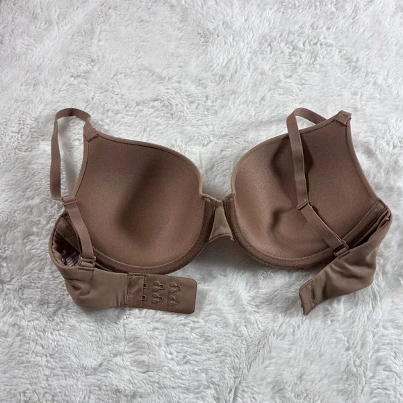 SKIMS Fits Everybody T-Shirt Bra Brown Underwire Size 30D RN158973 NWOT - Picture 6 of 10